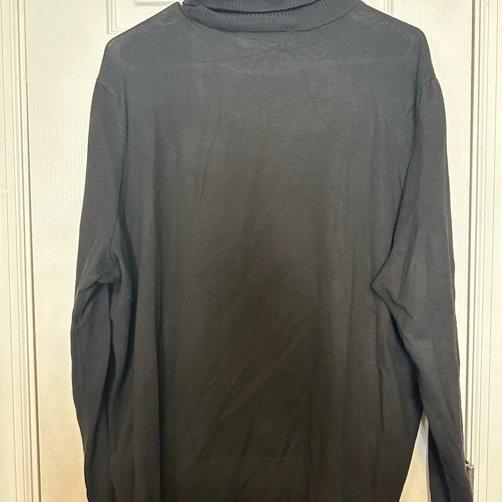 Black Heart Turtleneck Sweater 2X - Picture 7 of 9